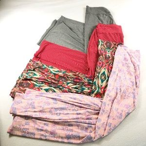 Lot of 3 maxi skirts size M/L LuLaroe, FG, Mossimo